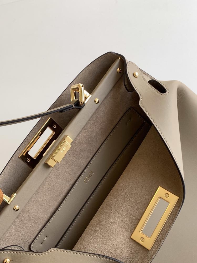 Leather Top Handle Bag