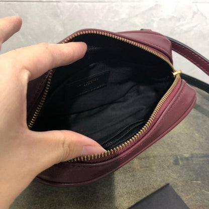 Classic Modern Calfskin Crossbody Bag