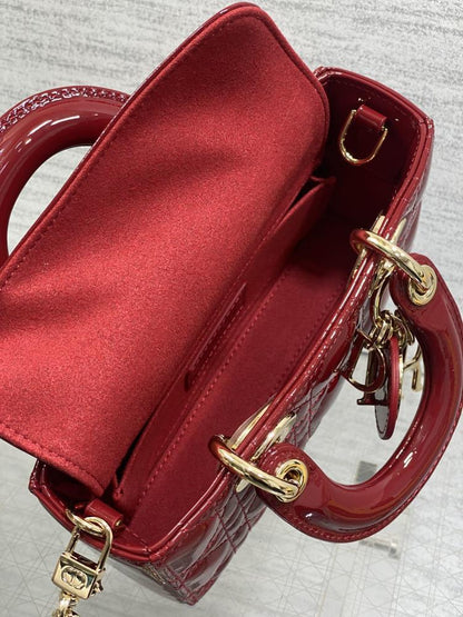 Leather Top Handle Bag