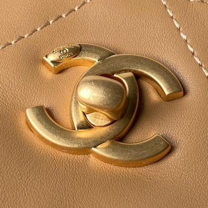 Leather Top Handle Bag