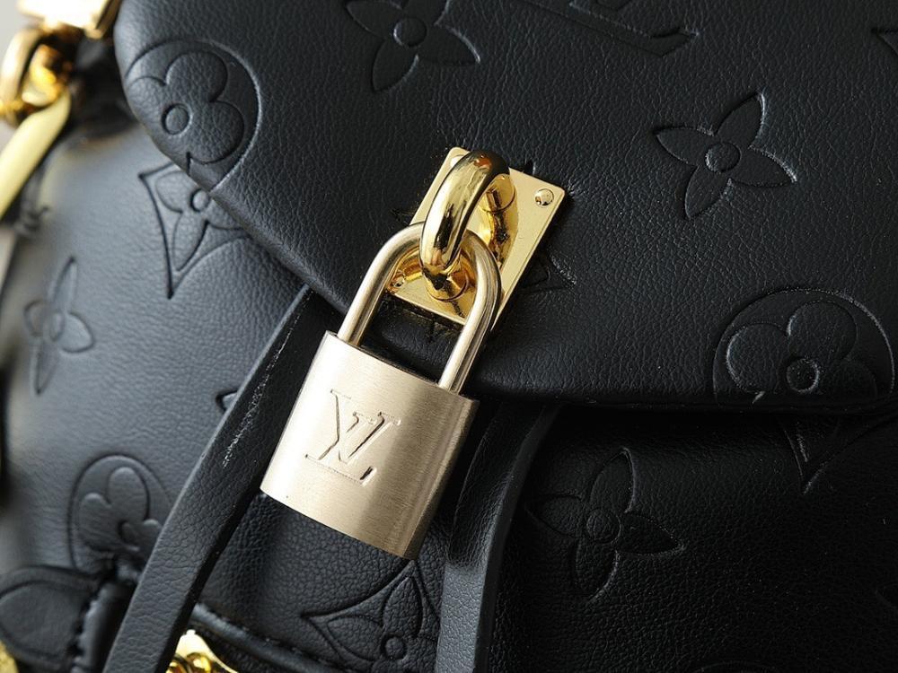 Luxury Premium Monogram Leather Shoulder Bag