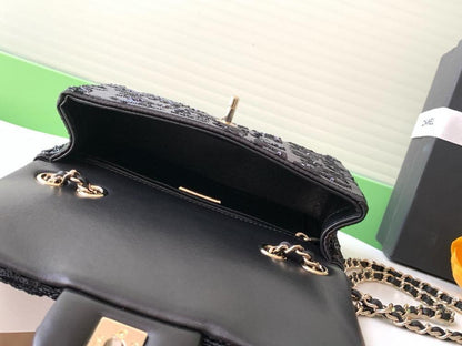 Studded Top Handle Bag