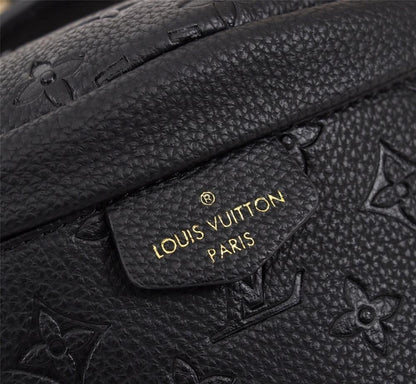Classic Luxury Monogram Leather Shoulder Bag