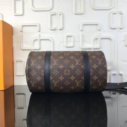 Leather Top Handle Bag