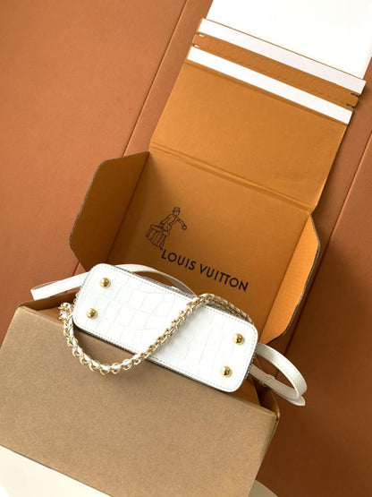 Crystal-Embellished Leather Wallet