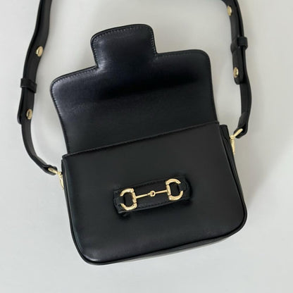 Luxury Leather Top Handle Bag