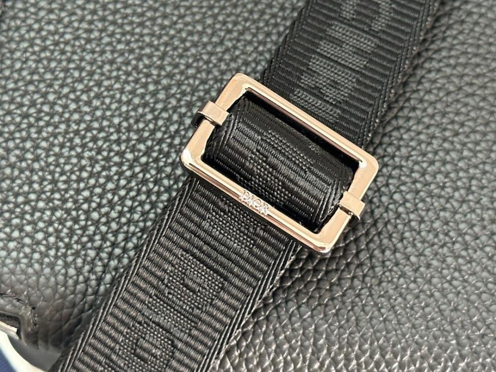Luxury Elegant Black Quilted Calfskin Shoulder Bag