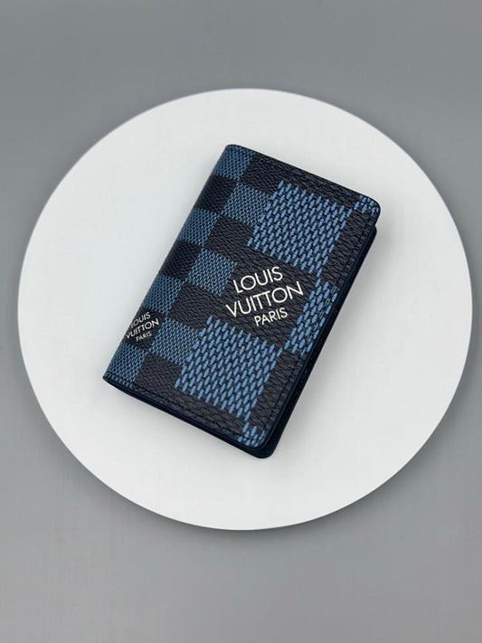 Modern Silver Monogram Wallet – Special Edition