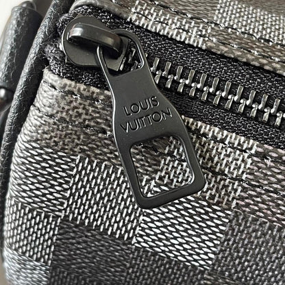 Keepall Monogram Leather Travel Bag