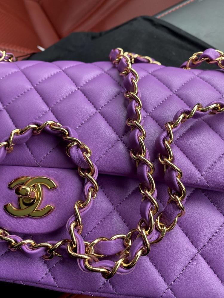 Lambskin Top Handle Bag