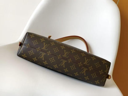 Leather Top Handle Bag