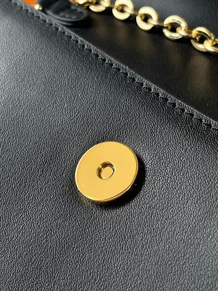 Elegant Monogram Leather Top Handle Bag – Special Edition