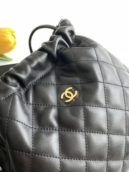 Leather Bucket Bag