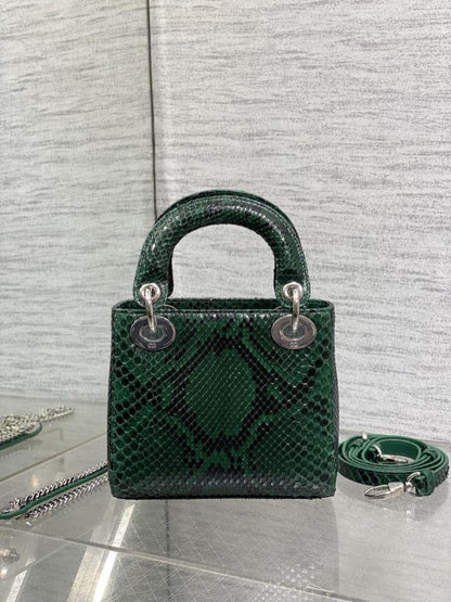 Luxury Leather Top Handle Bag