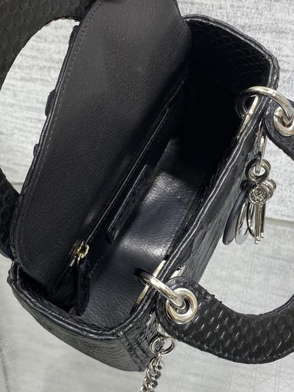 Luxury Leather Top Handle Bag