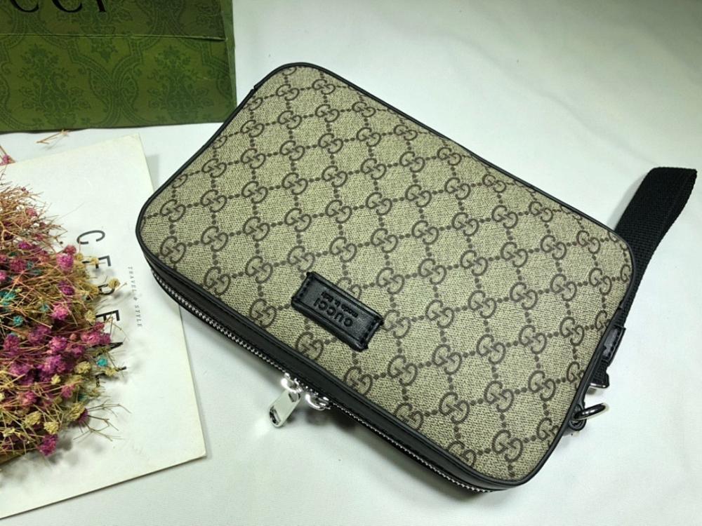 Modern Refined Calfskin Crossbody Bag