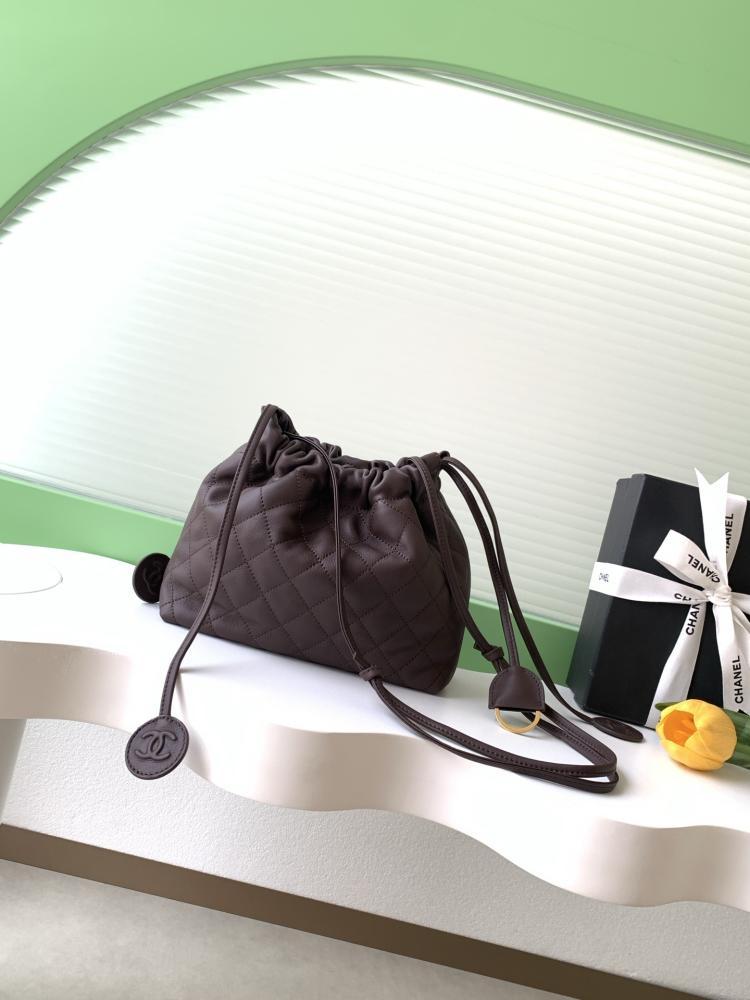Leather Bucket Bag