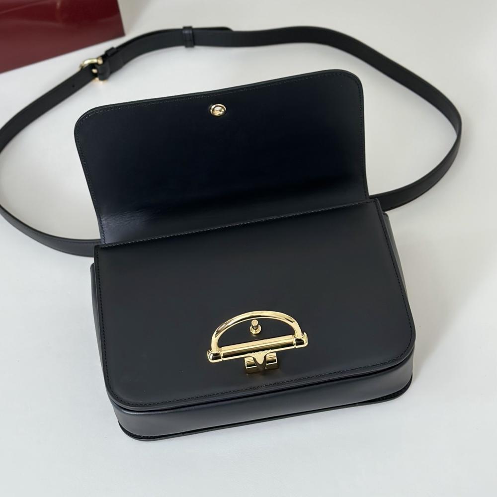 Luxury Leather Top Handle Bag