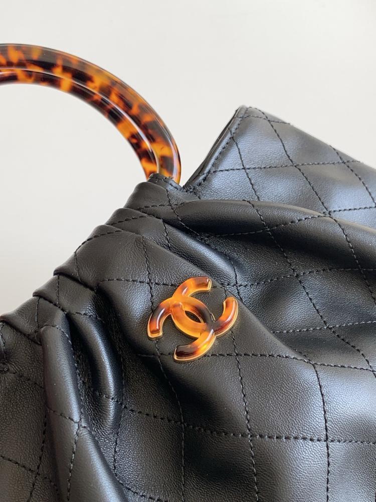Leather Top Handle Bag
