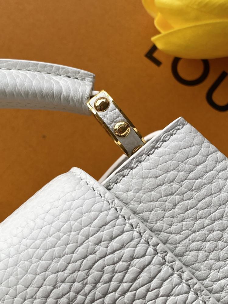 Gold Top Handle Bag