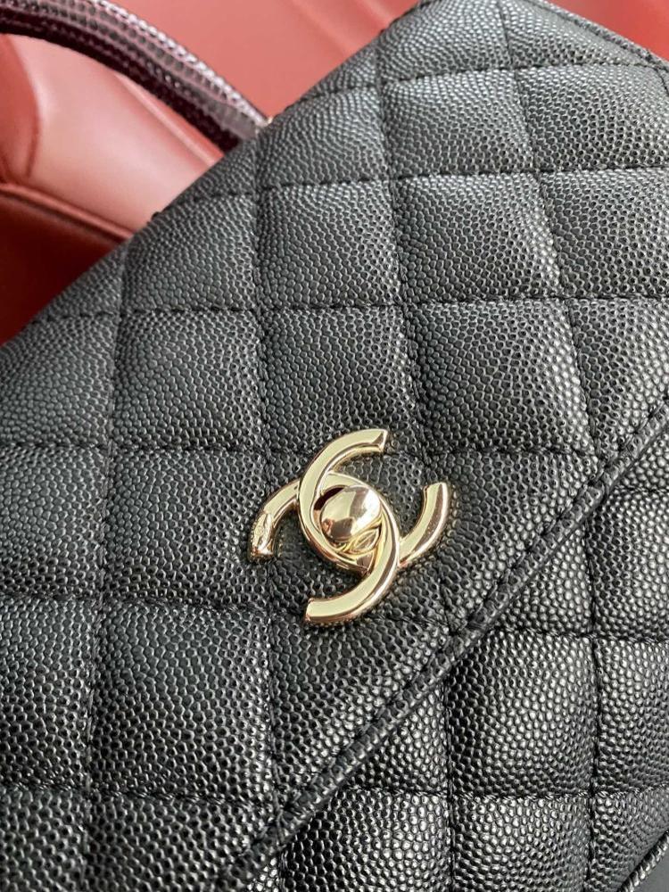 Leather Top Handle Bag