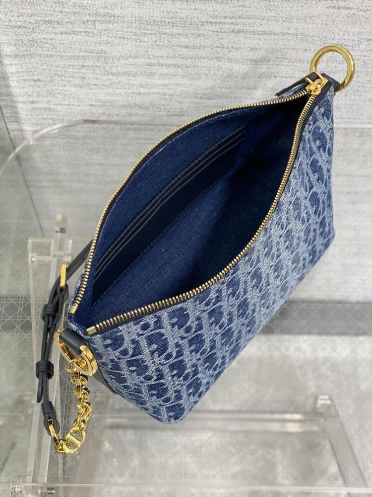 Denim Hobo Bag