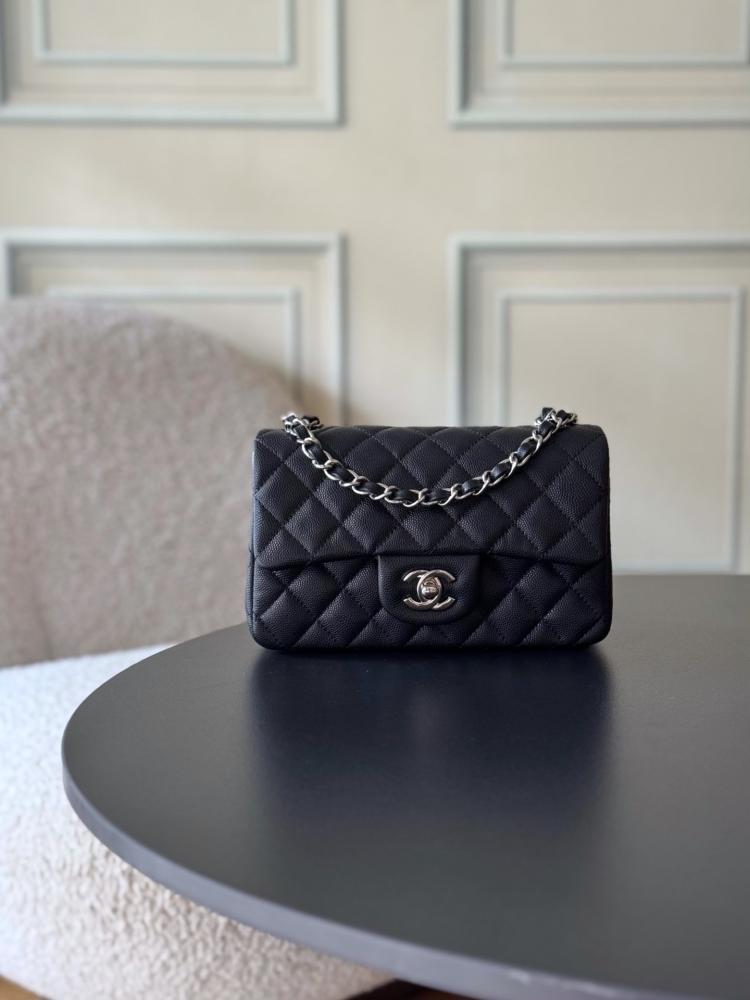 Classic Luxury Leather Top Handle Bag