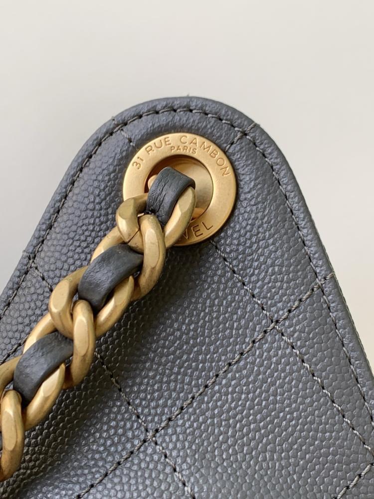 Gold Bucket Bag