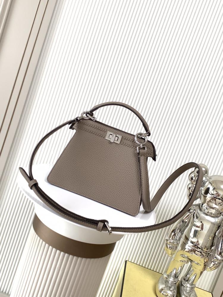 Calfskin Top Handle Bag