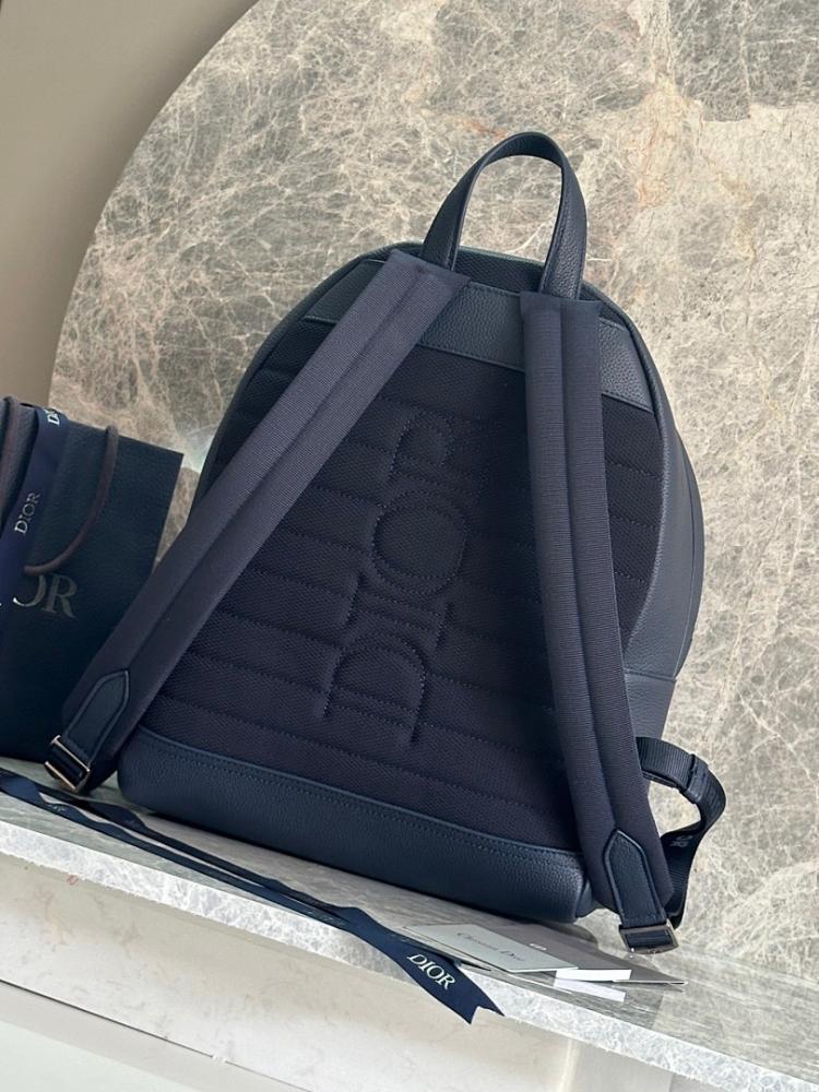 Stylish Refined Blue Quilted Calfskin Crossbody Bag