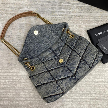 Quilted Top Handle Bag