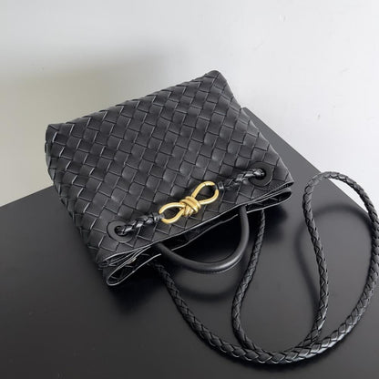 Leather Top Handle Bag