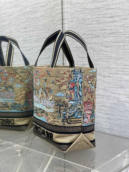 Embroidered Shoulder Bag