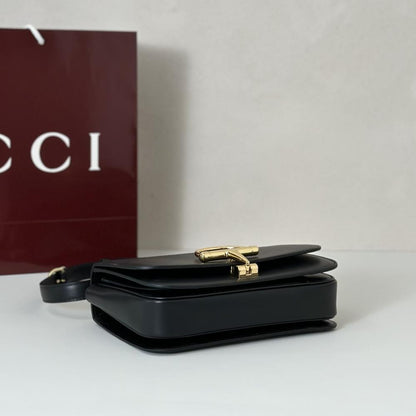 Luxury Leather Top Handle Bag