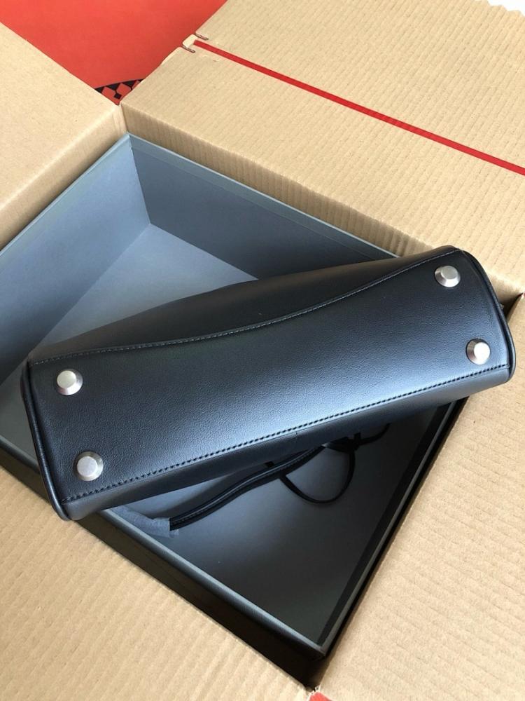 Luxury Stylish Black Leather Bag