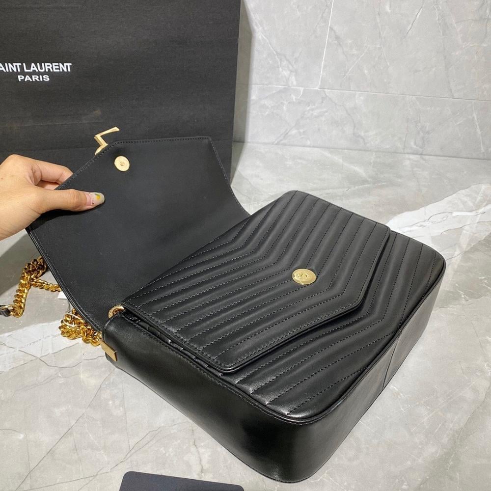 Modern Refined Embroidered Lambskin Crossbody Bag