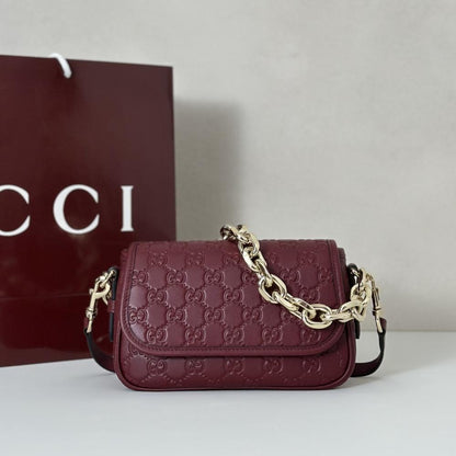 Leather Top Handle Bag