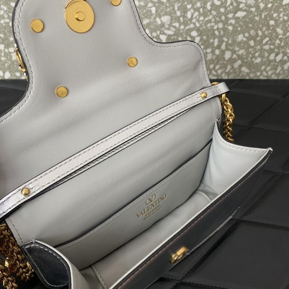 Crystal-Embellished Calfskin Wallet