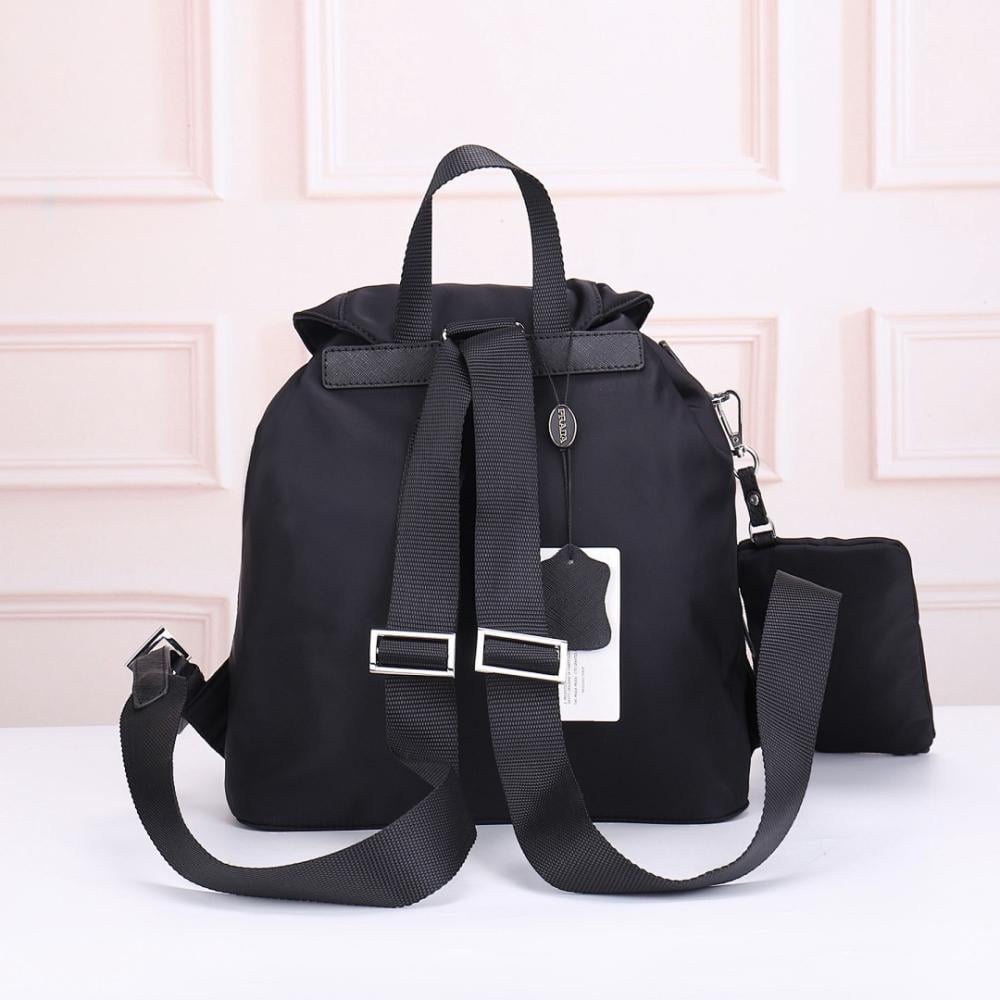 Italian-Inspired Stylish Nylon Top Handle Bag