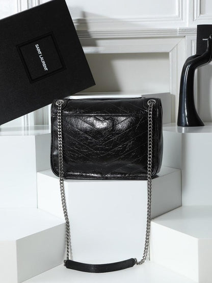 Stylish Refined Leather Shoulder Bag