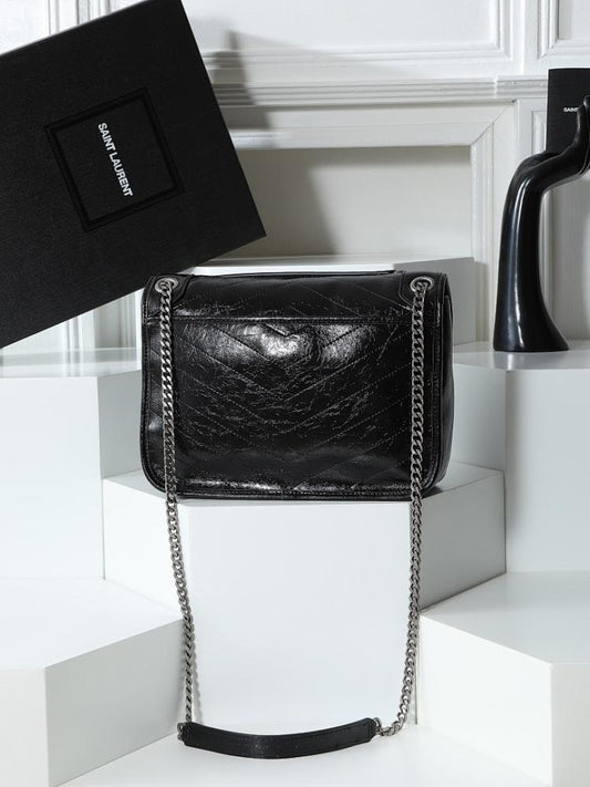 Stylish Refined Leather Shoulder Bag