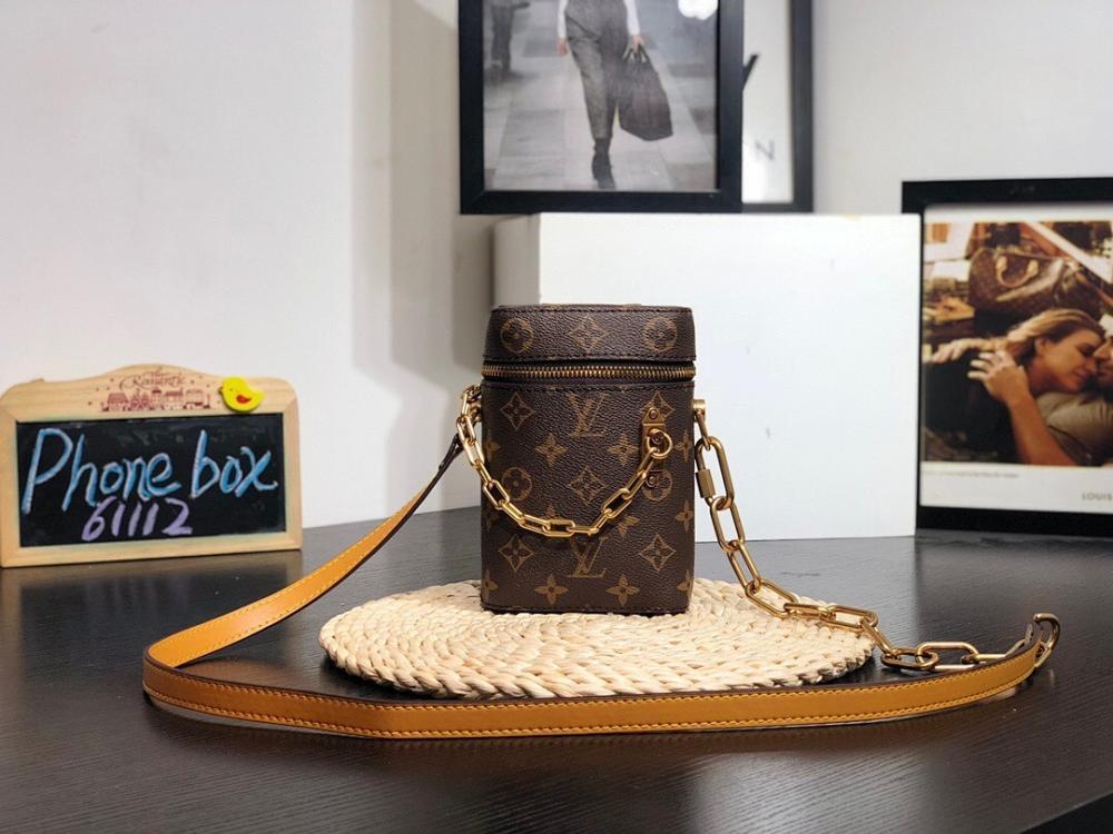 Modern Italian-Inspired Monogram Calfskin Bag