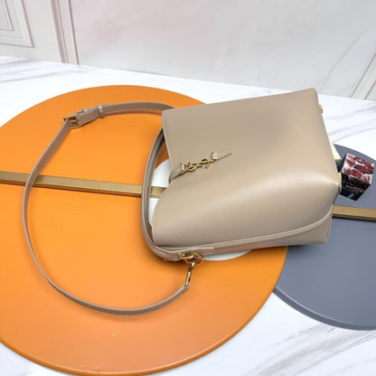Leather Bucket Bag
