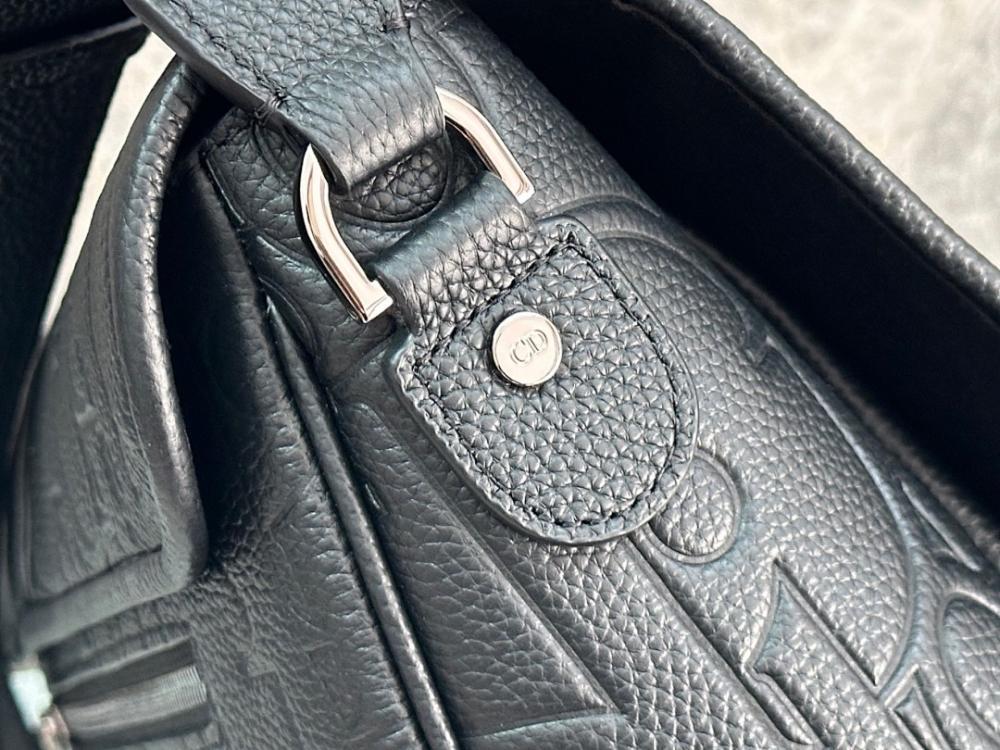 Classic Black Calfskin Crossbody Bag – Special Edition
