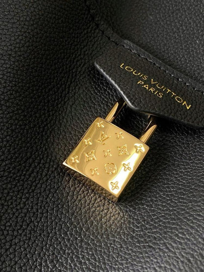 Modern Stylish Calfskin Top Handle Bag