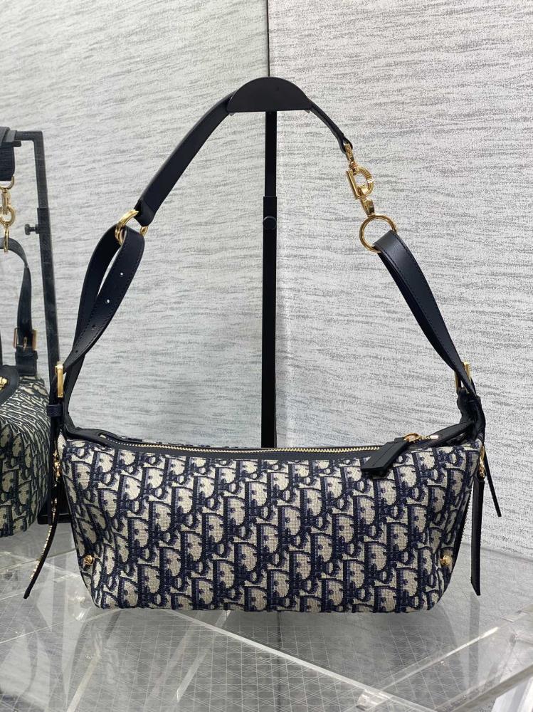 Gold Leather Hobo Bag