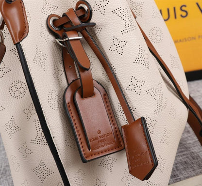 Classic Luxury Woven Calfskin Bucket Bag – Special Edition