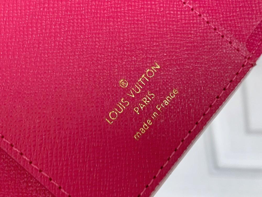 Modern Pink Leather Wallet
