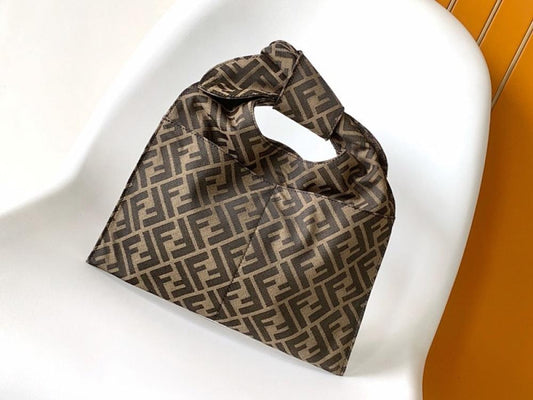 Classic Printed Top Handle Bag