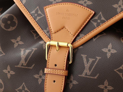 Classic Refined Leather Top Handle Bag